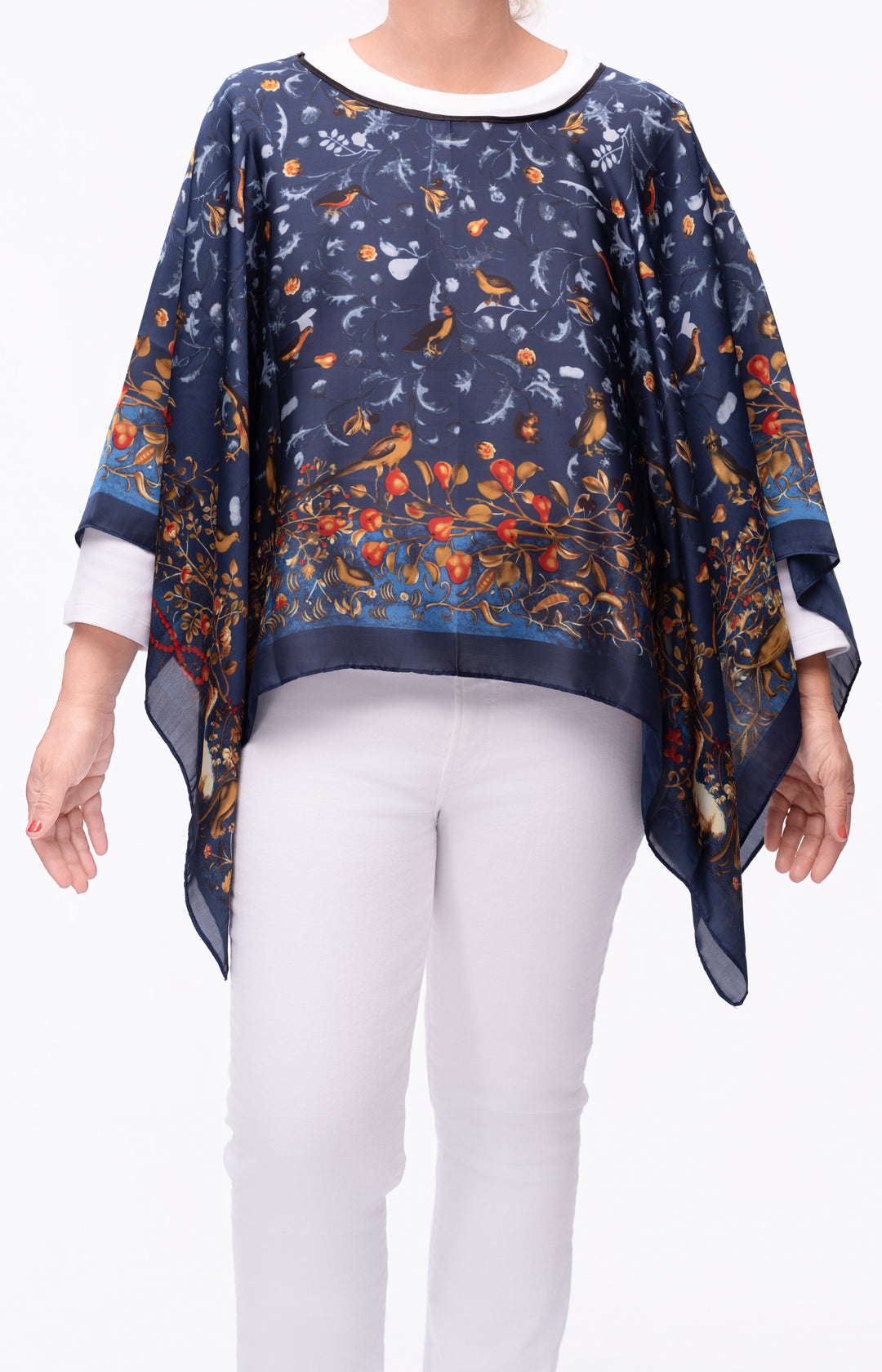 Birds of Paradise Scarf Top