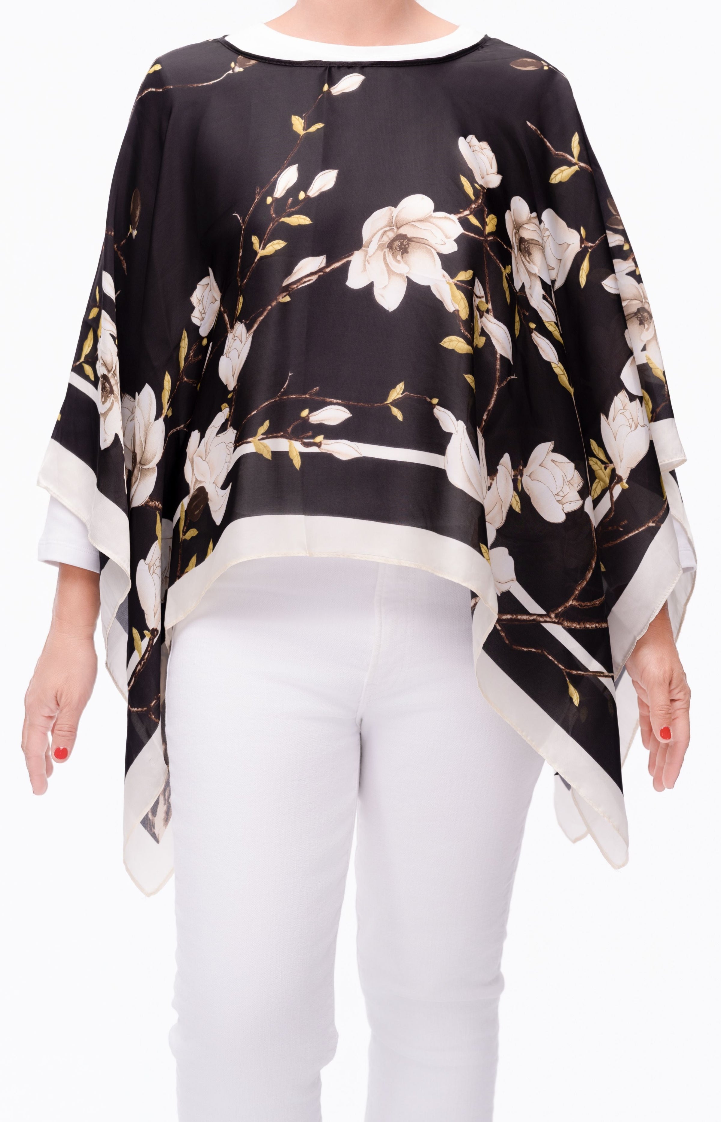 2 Styles in 1 Scarf Tops