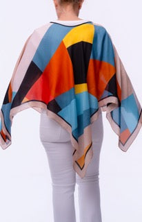 Art Deco Mosaic Scarf Top