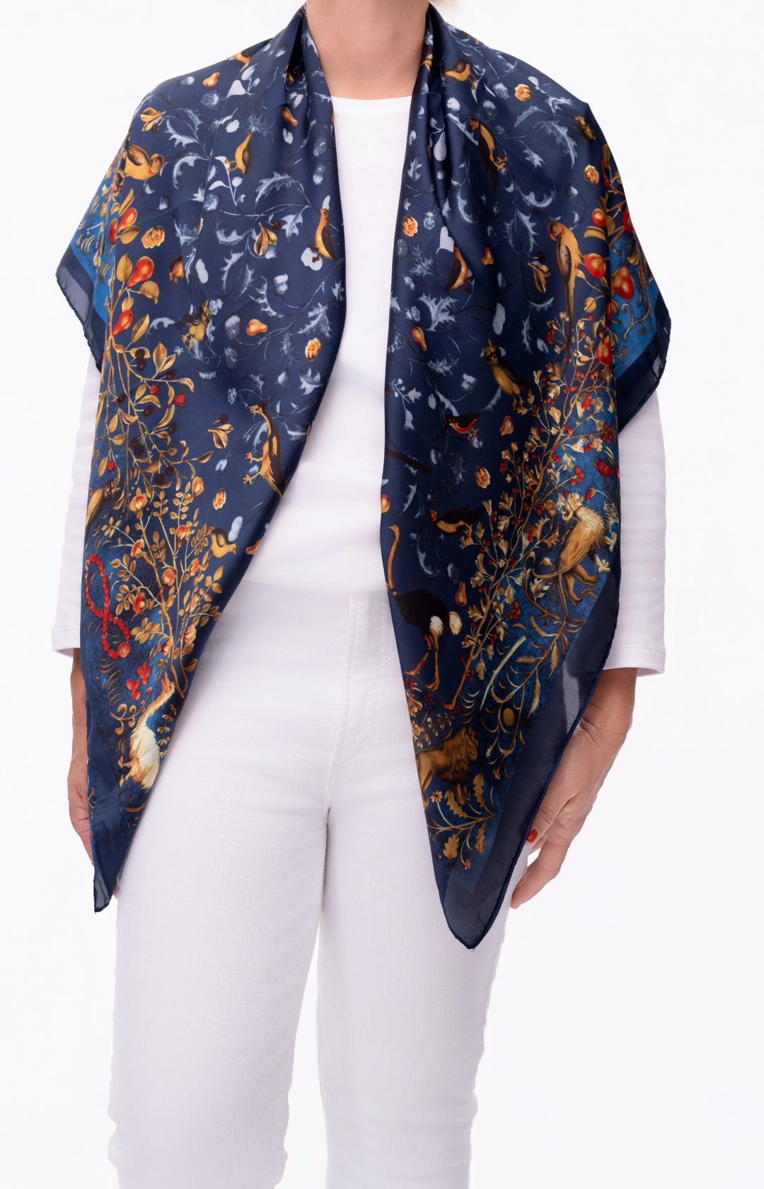 Birds of Paradise Scarf Top