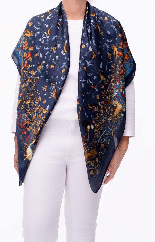 Birds of Paradise Scarf Top