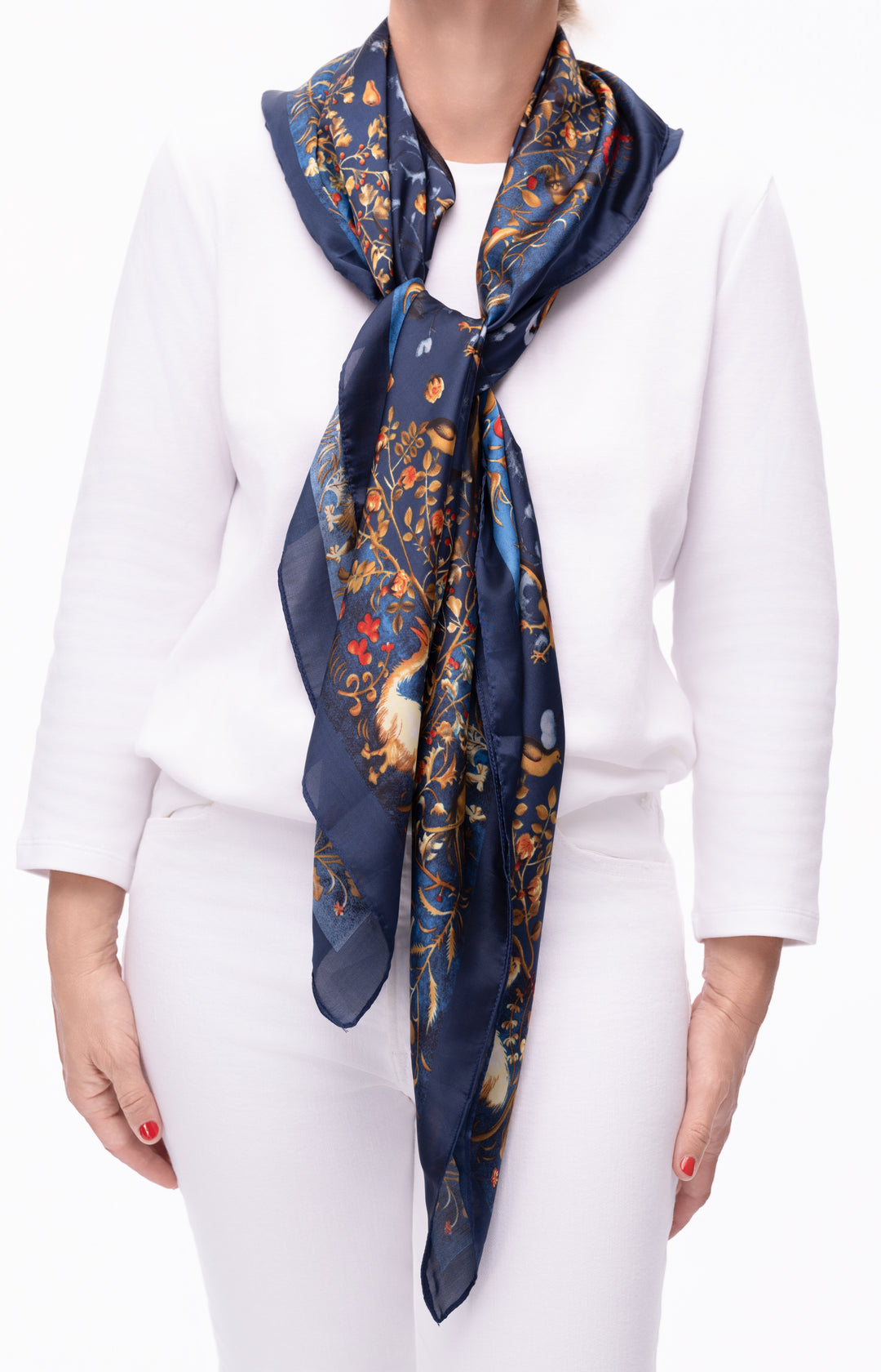 Birds of Paradise Scarf Top