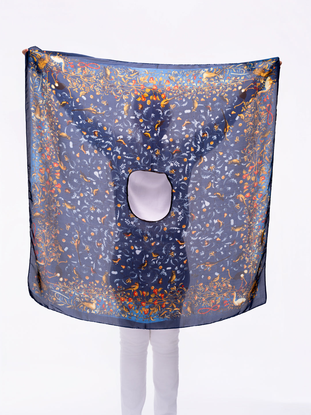 Birds of Paradise Scarf Top