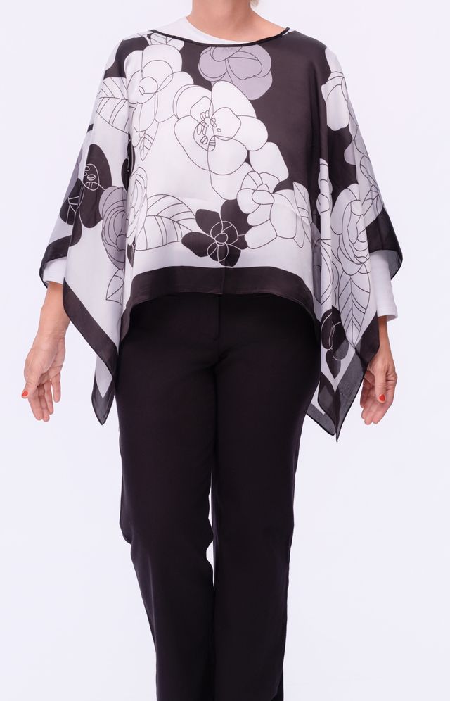 Botanical Journey Scarf Top