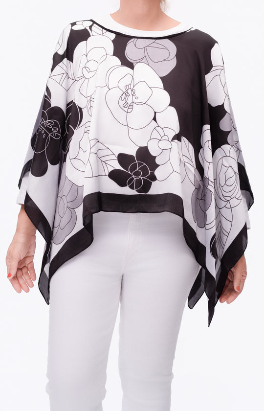Botanical Journey Scarf Top