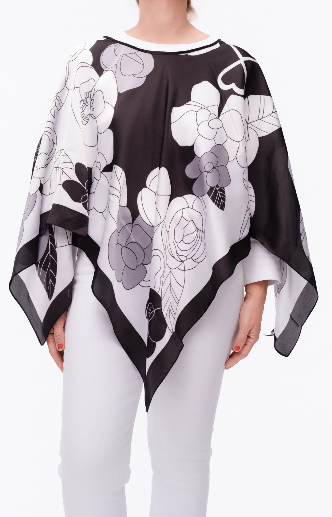 Botanical Journey Scarf Top