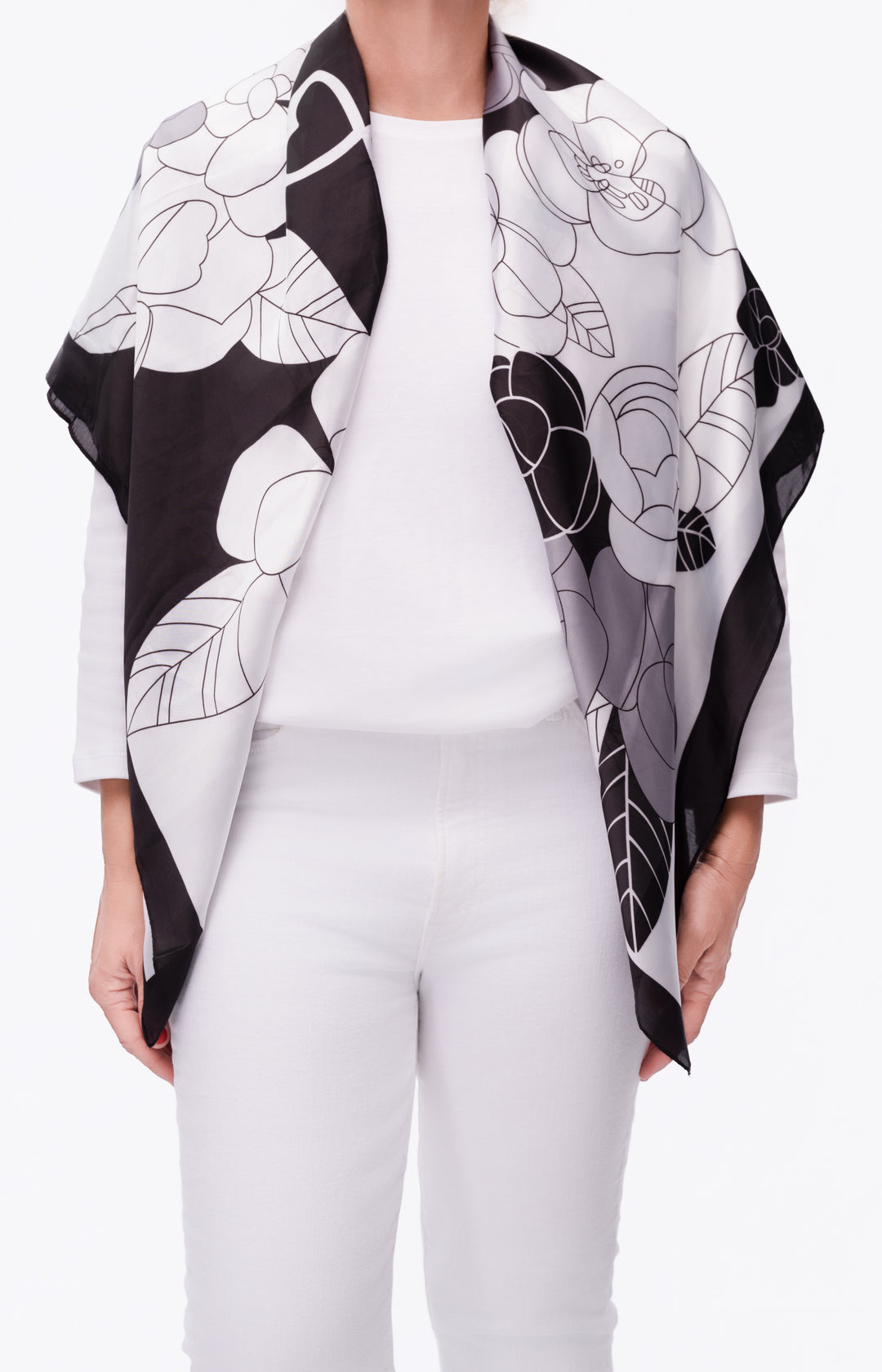 Botanical Journey Scarf Top