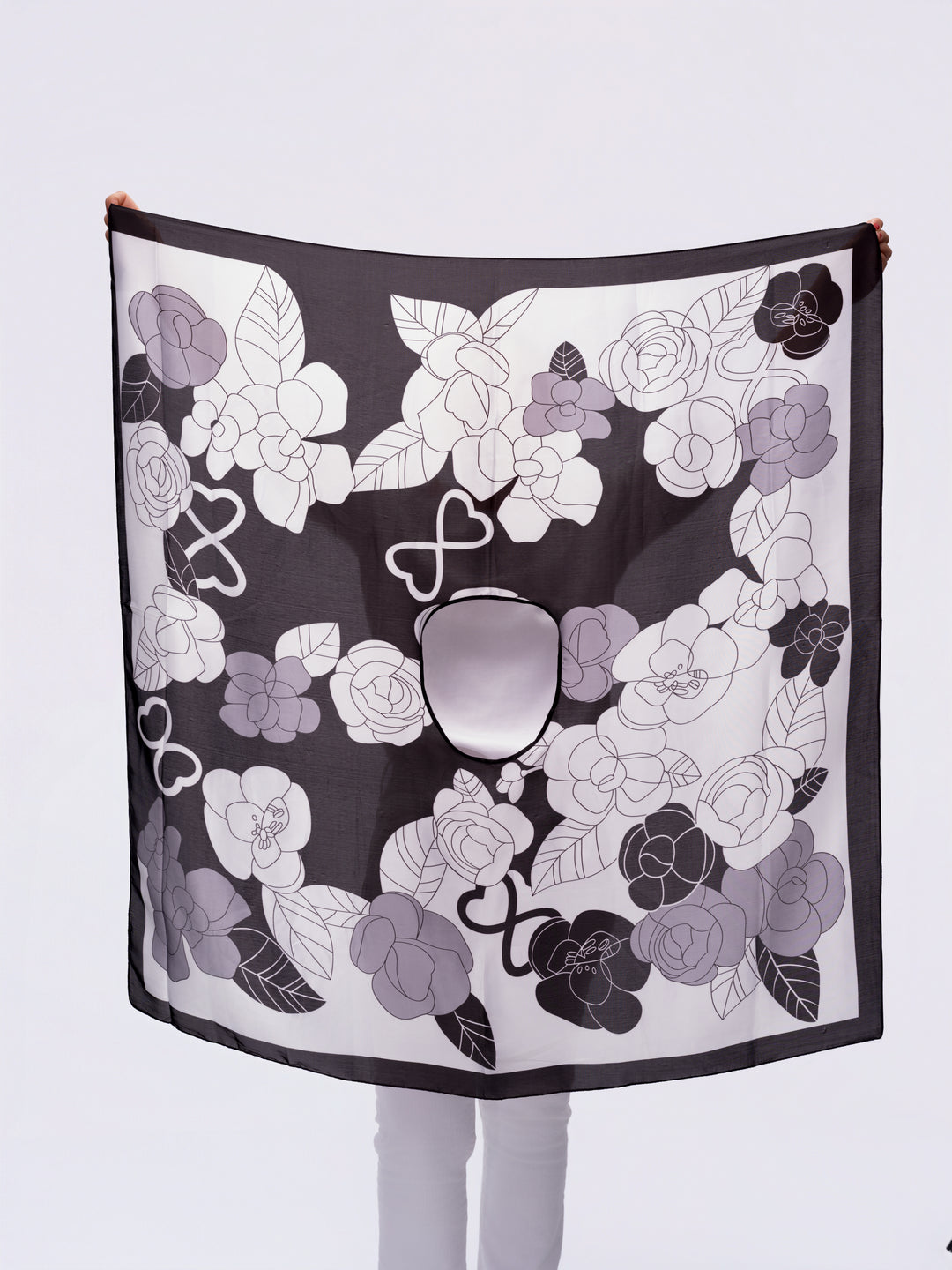 Botanical Journey Scarf Top