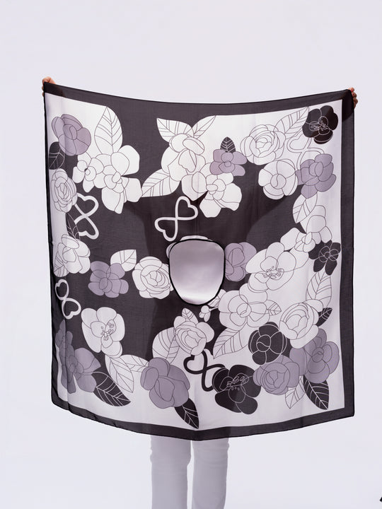 Botanical Journey Scarf Top