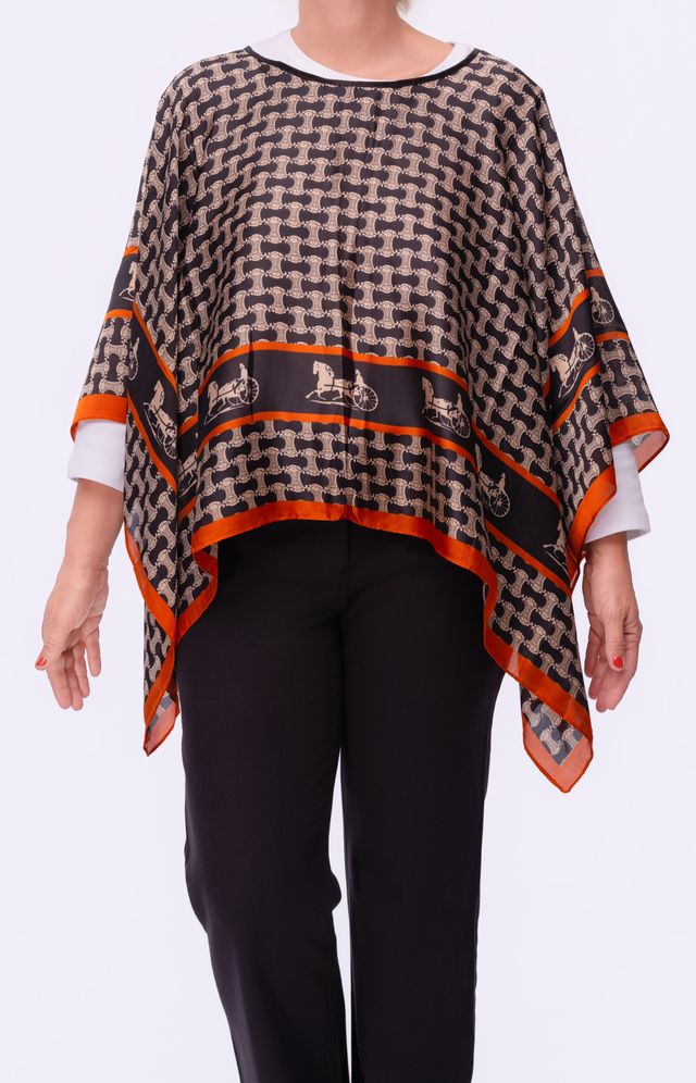 Bridle Court Scarf Top