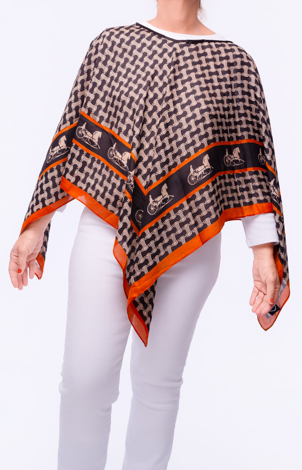 Bridle Court Scarf Top