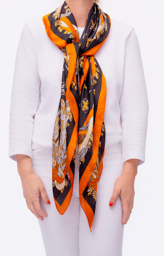 Carlotta Scarf Top