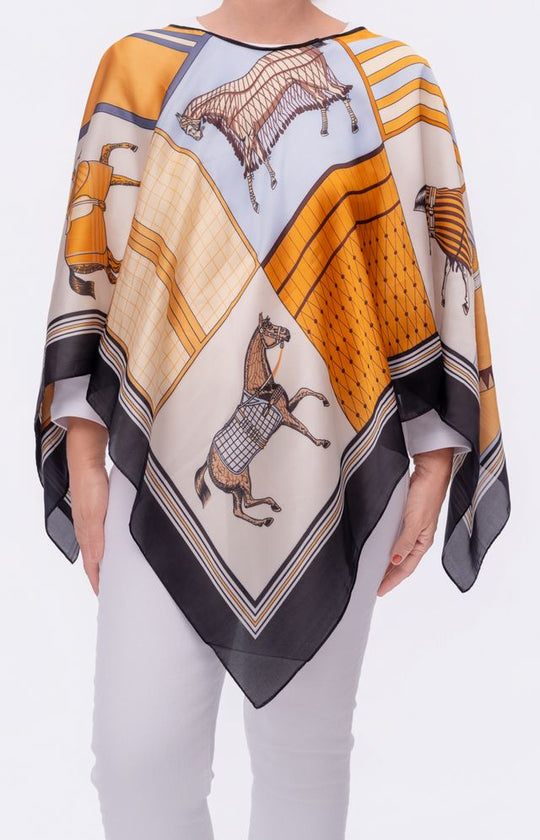 Equestrian Scarf Top