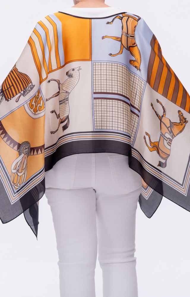 Equestrian Scarf Top