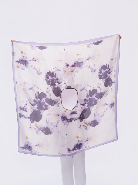 Fields of Lilacs Scarf Top