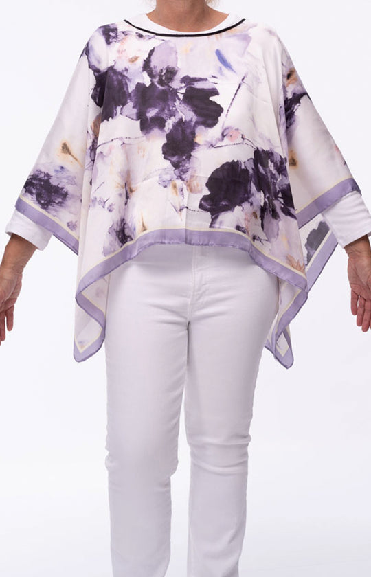 Fields of Lilacs Scarf Top
