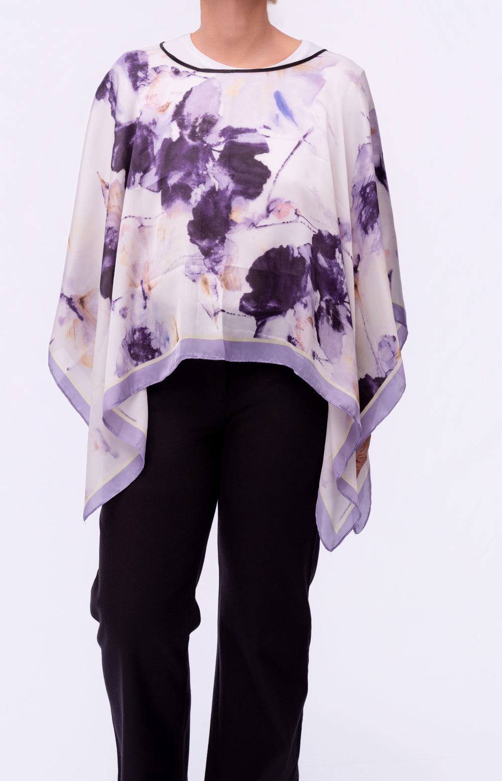Fields of Lilacs Scarf Top