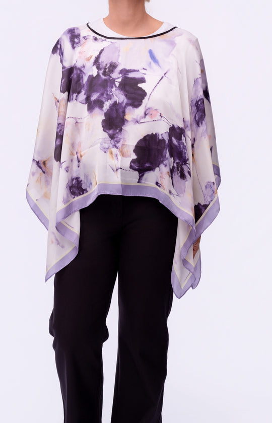 Fields of Lilacs Scarf Top