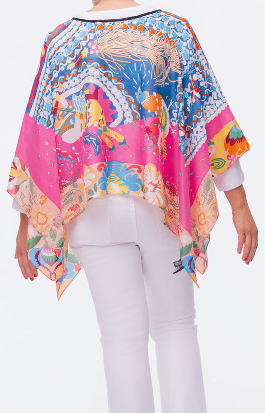 Floral Spring Scarf Top