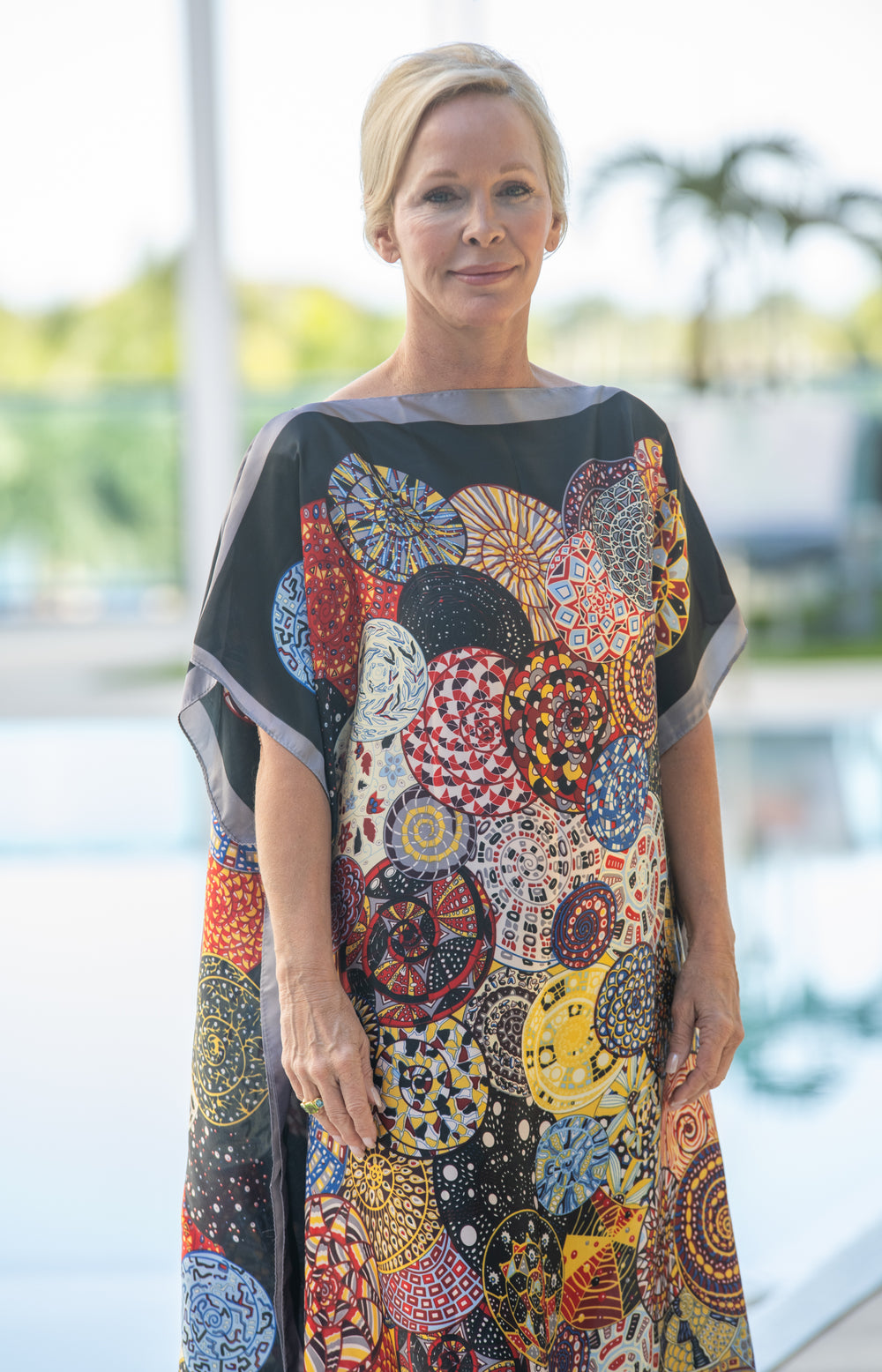 PREORDER Mosaic Midnight Grand Caftan