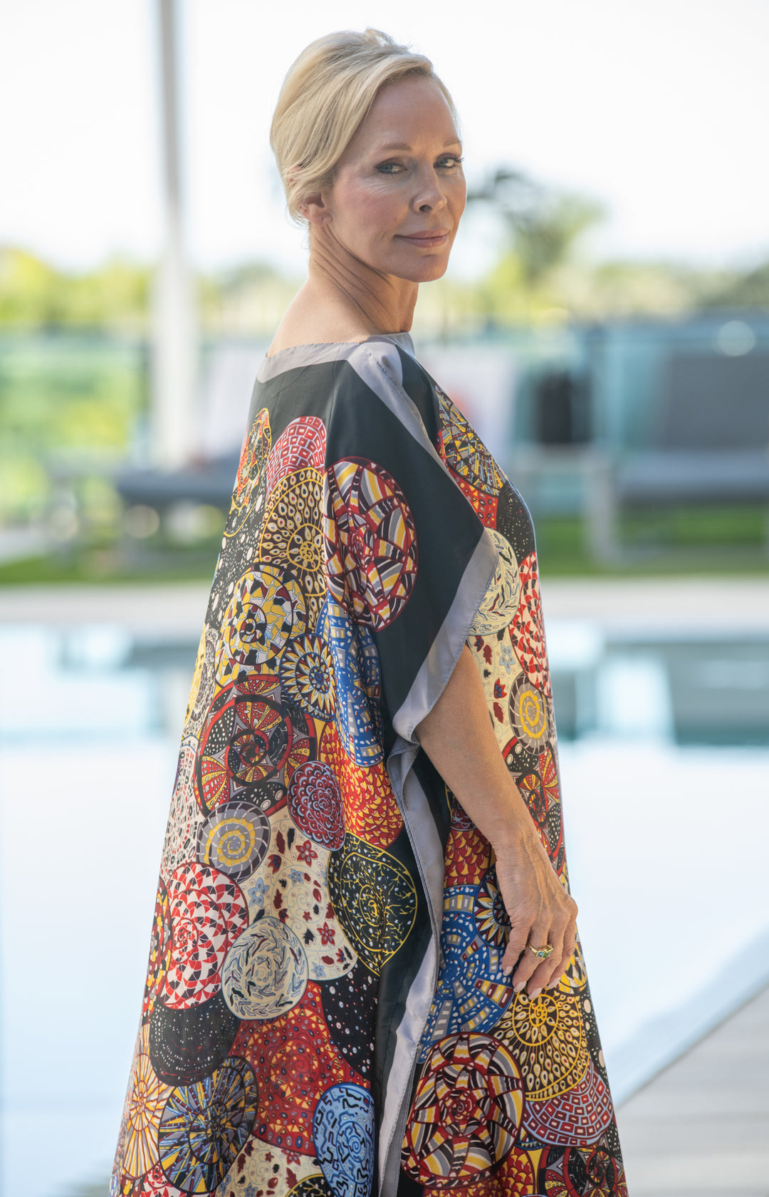 PREORDER Mosaic Midnight Grand Caftan