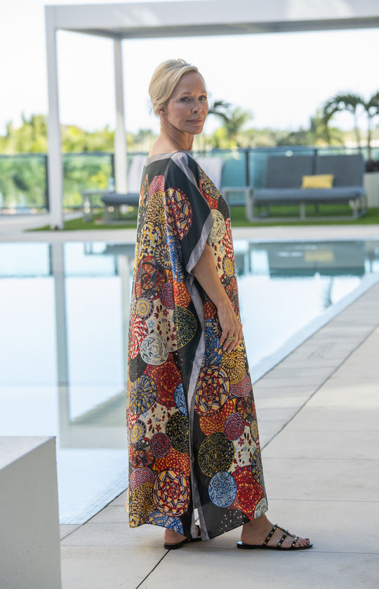 PREORDER Mosaic Midnight Grand Caftan