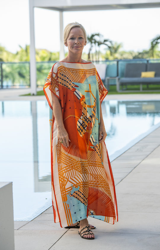 PREORDER Tuscany Sunset Caftan