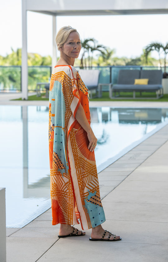 PREORDER Tuscany Sunset Caftan