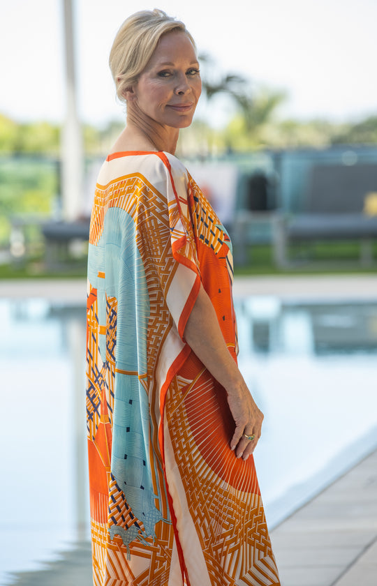 PREORDER Tuscany Sunset Caftan