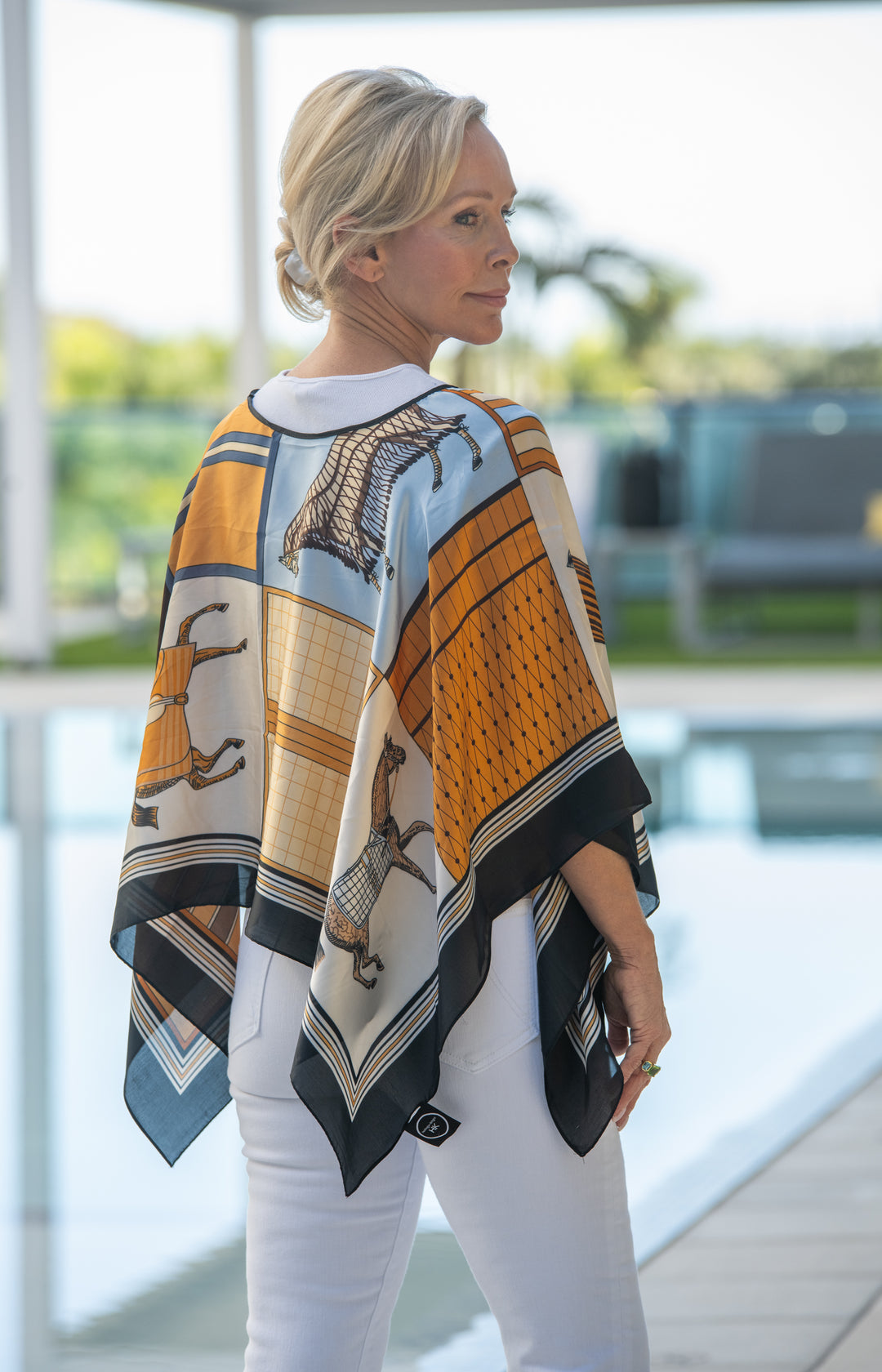 Equestrian Scarf Top