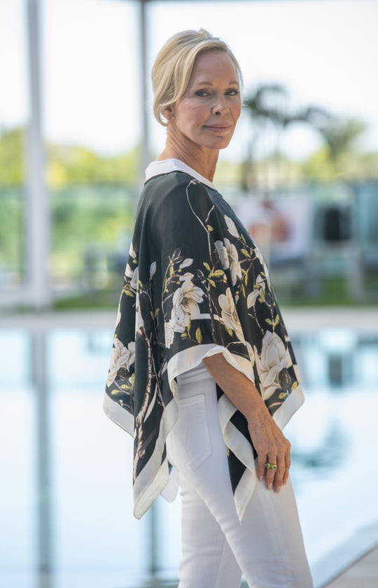 Parisian Whisper Scarf Top