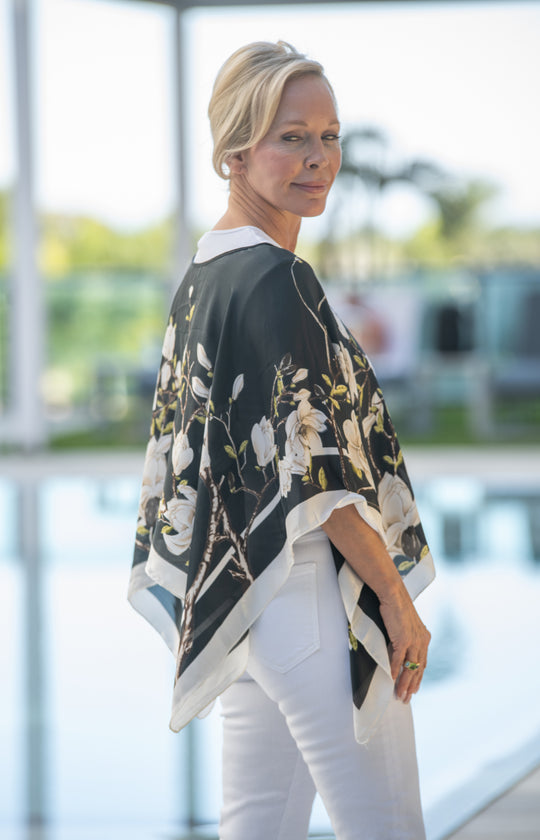 Parisian Whisper Scarf Top