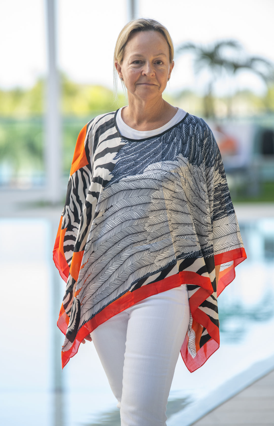 Safari Nights Scarf Top