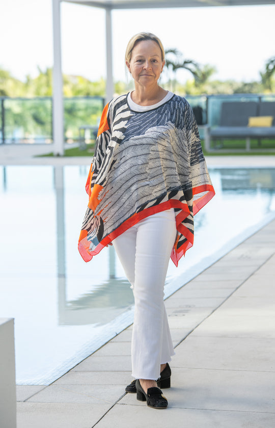 Safari Nights Scarf Top