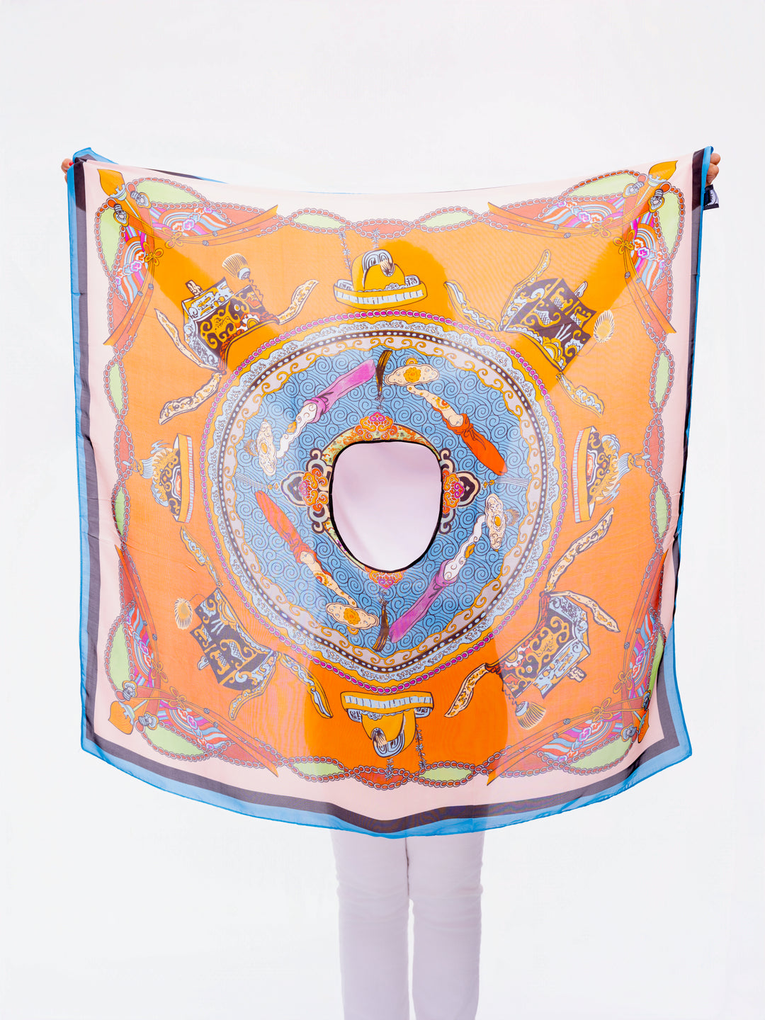 Journey in Paris Scarf Top