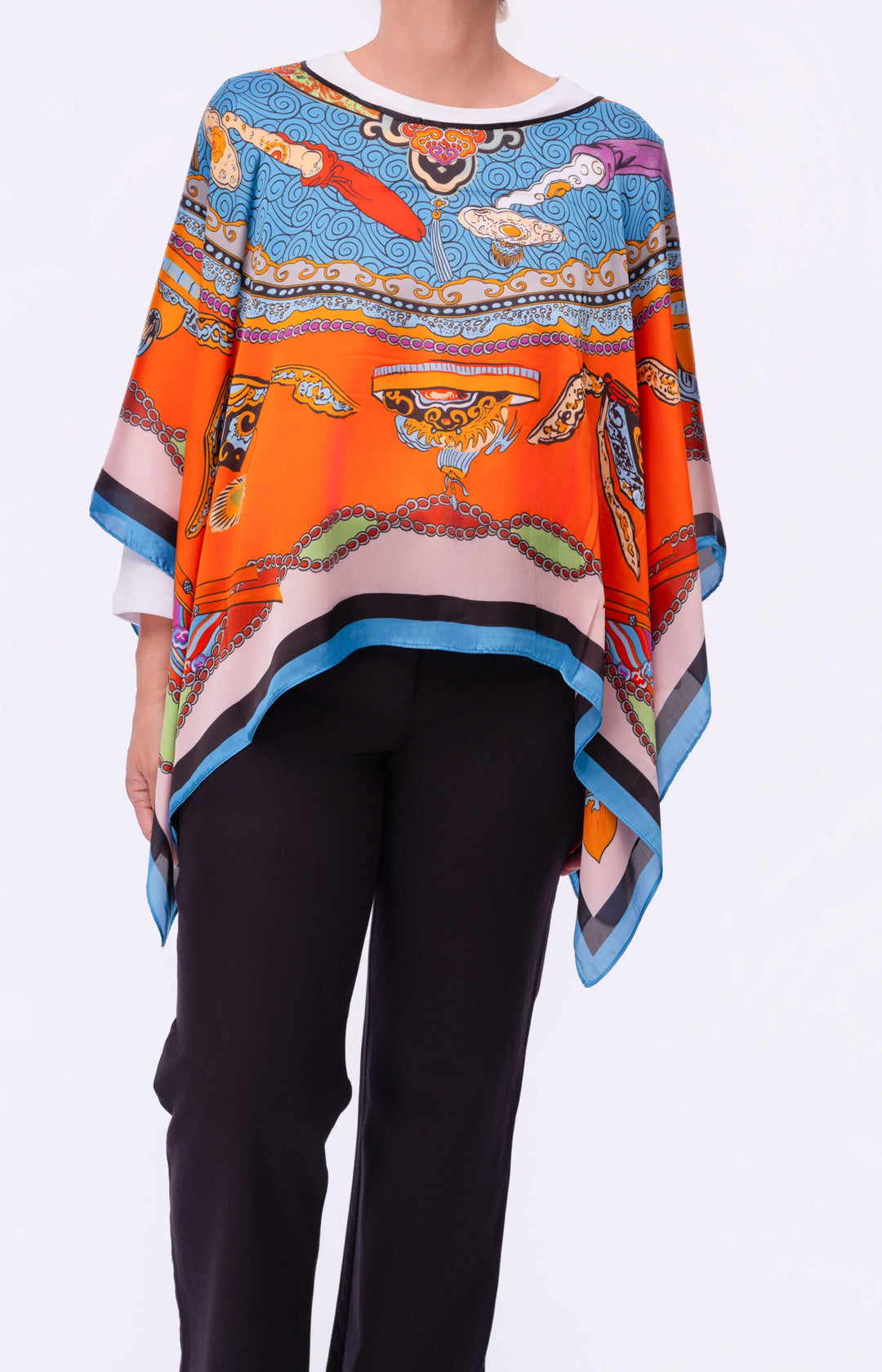 Journey in Paris Scarf Top