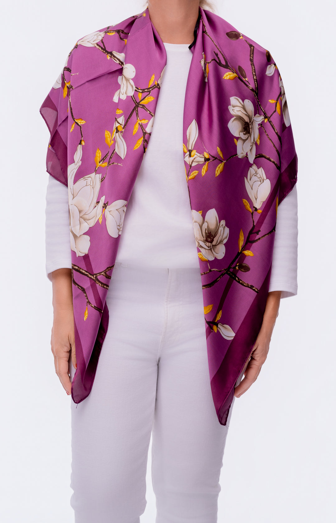 Kyoto Gardens Scarf Top