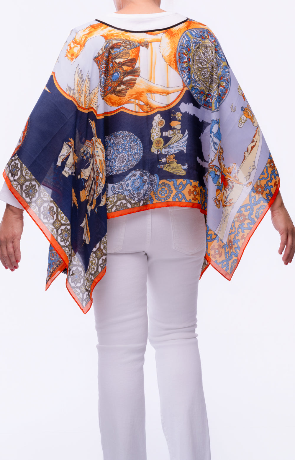 Mediterranean Nights Scarf Top