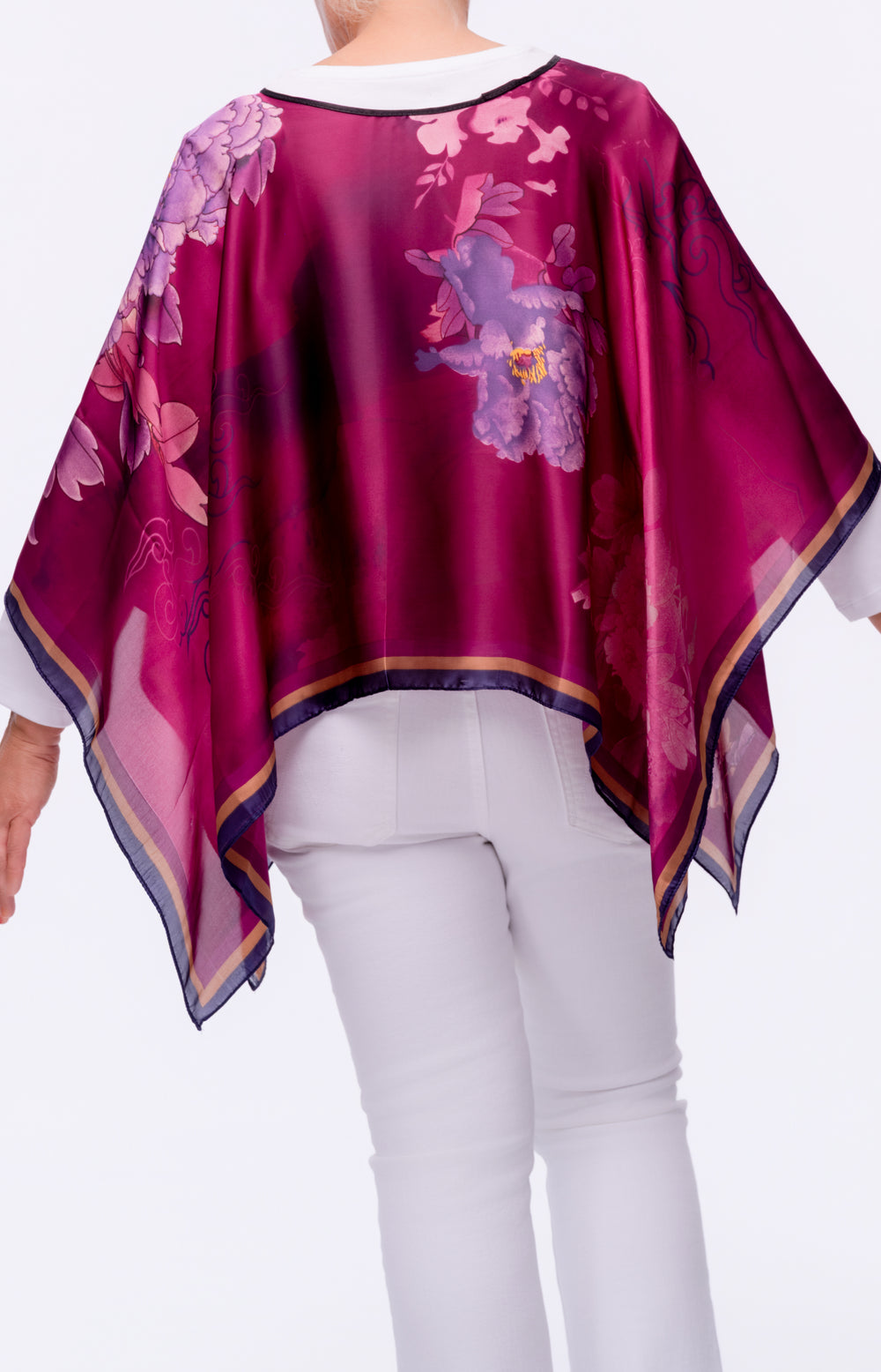 Midnight Jazz Scarf Top