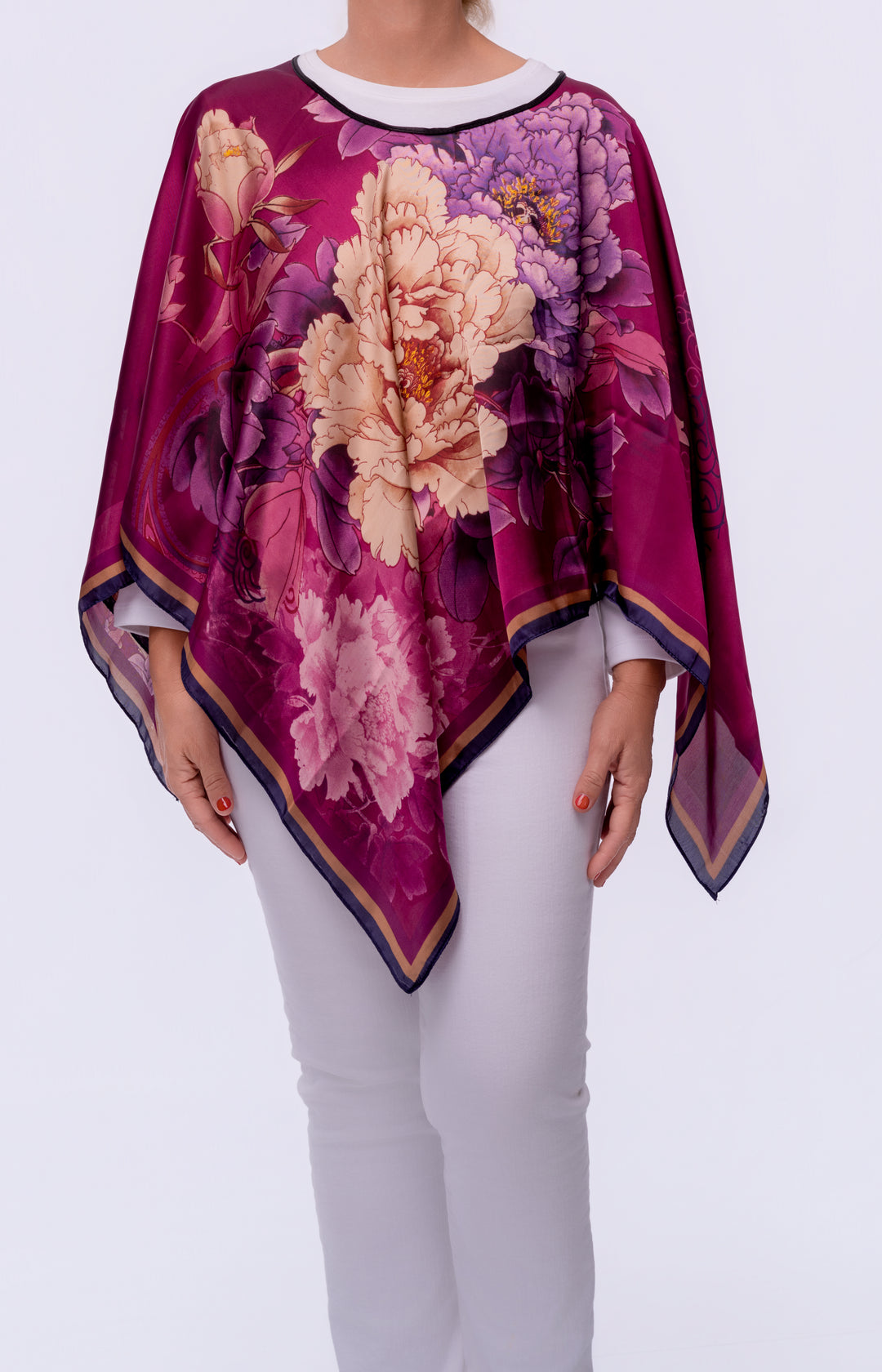 Midnight Jazz Scarf Top