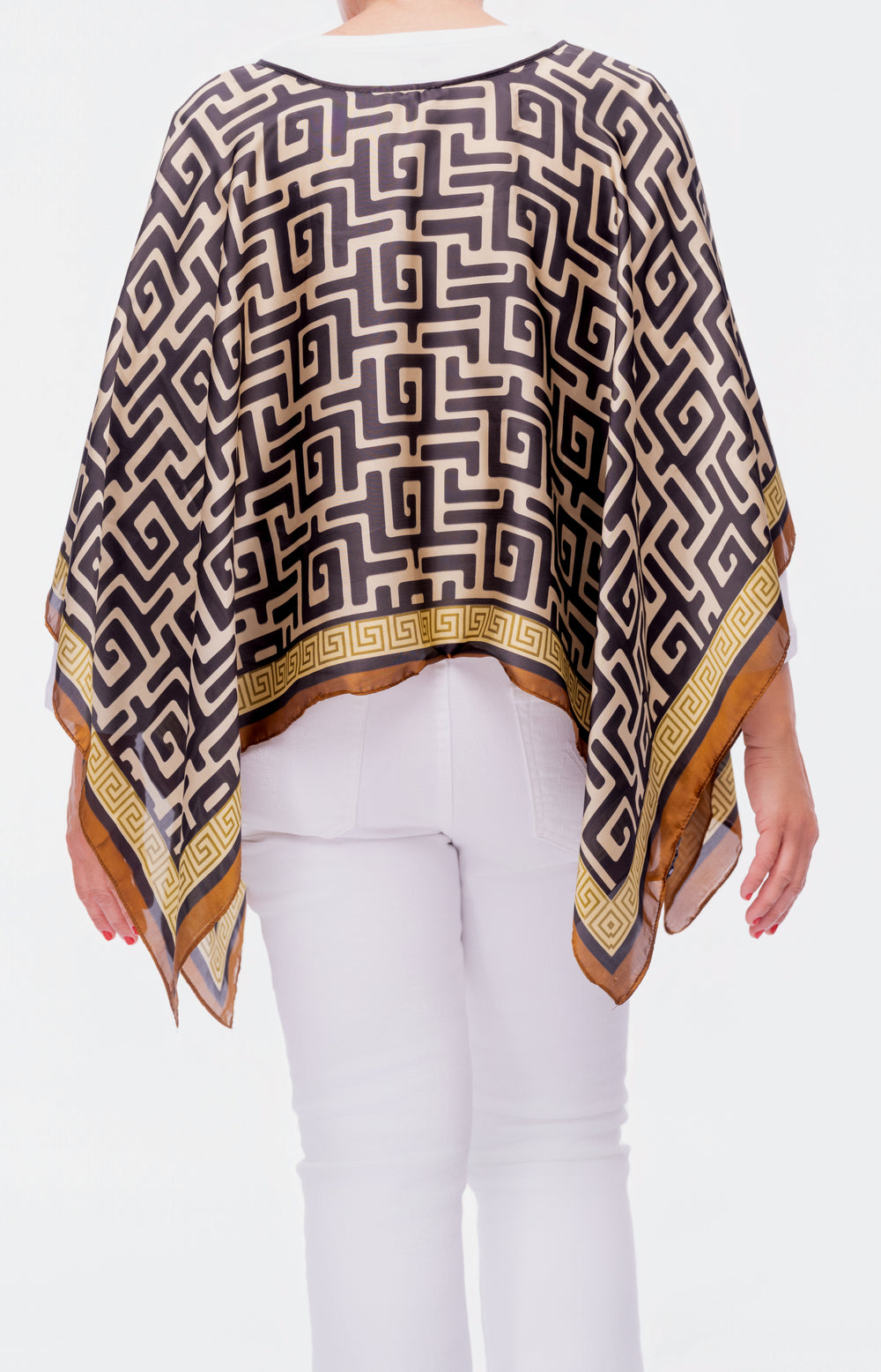 Mykonos Mosaic Scarf Top