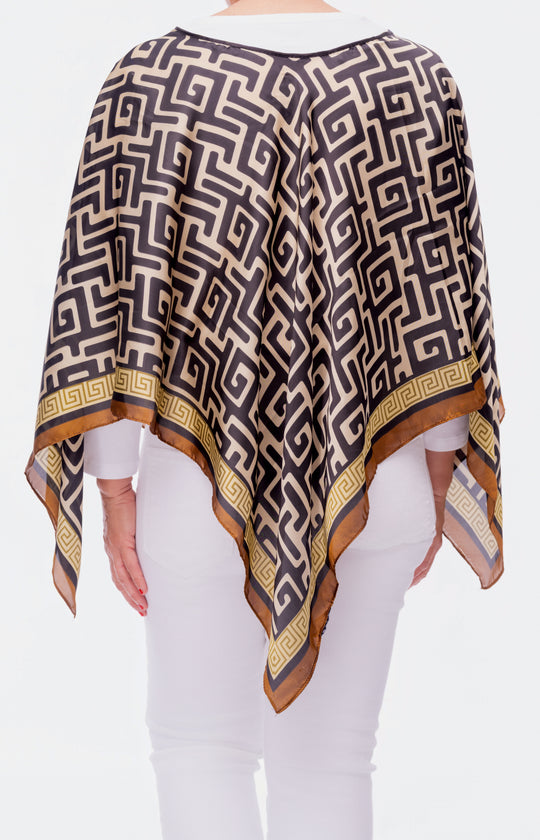 Mykonos Mosaic Scarf Top