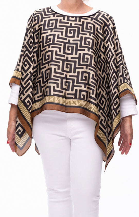 Mykonos Mosaic Scarf Top
