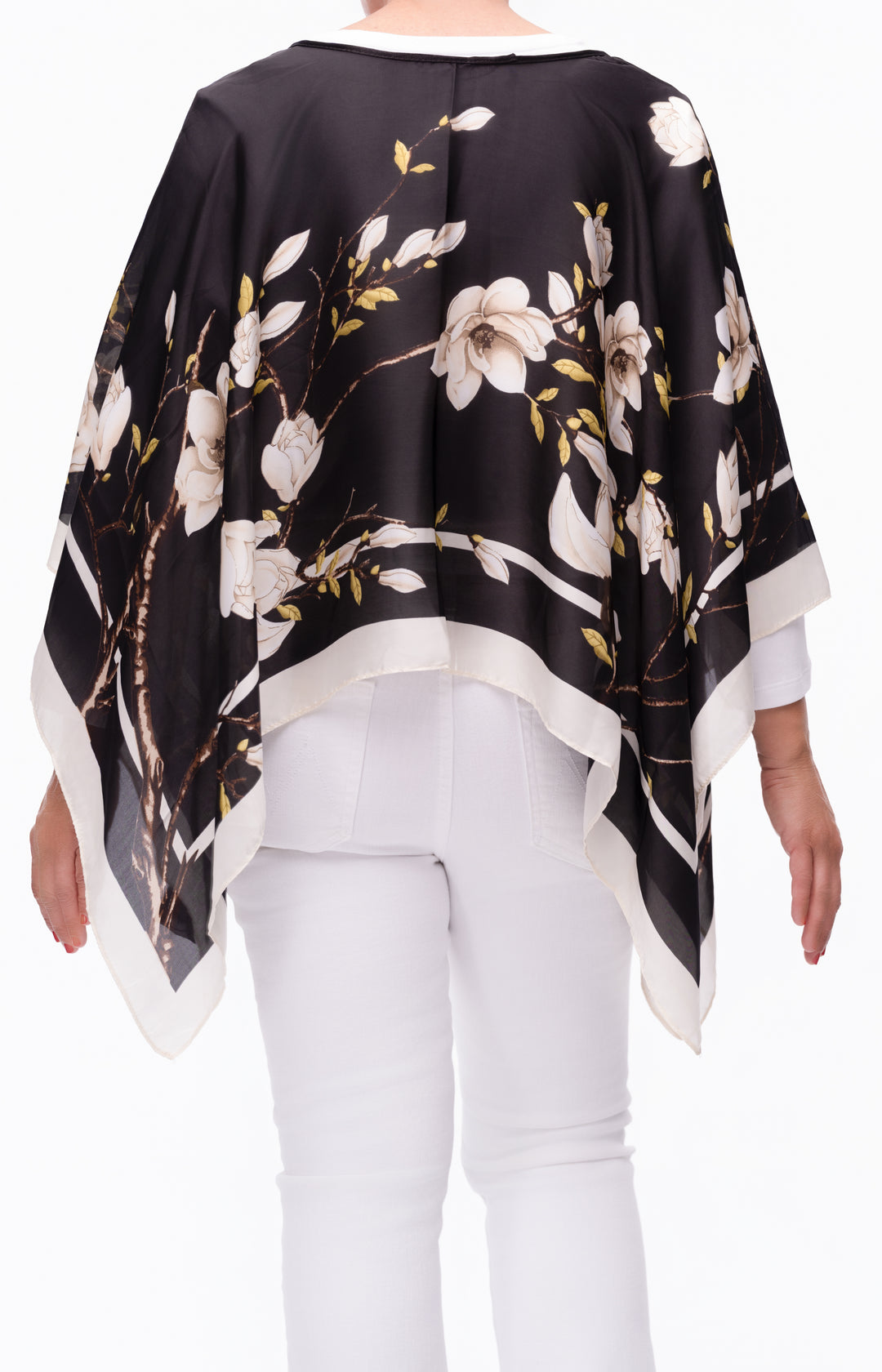 Parisian Whisper Scarf Top