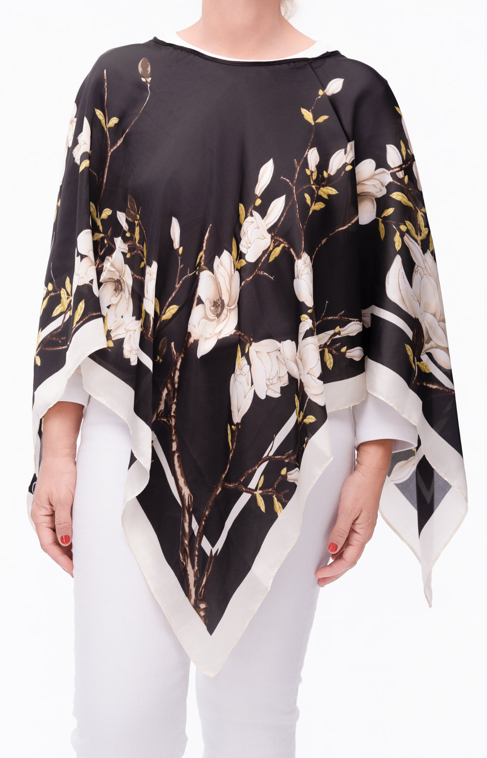 Parisian Whisper Scarf Top