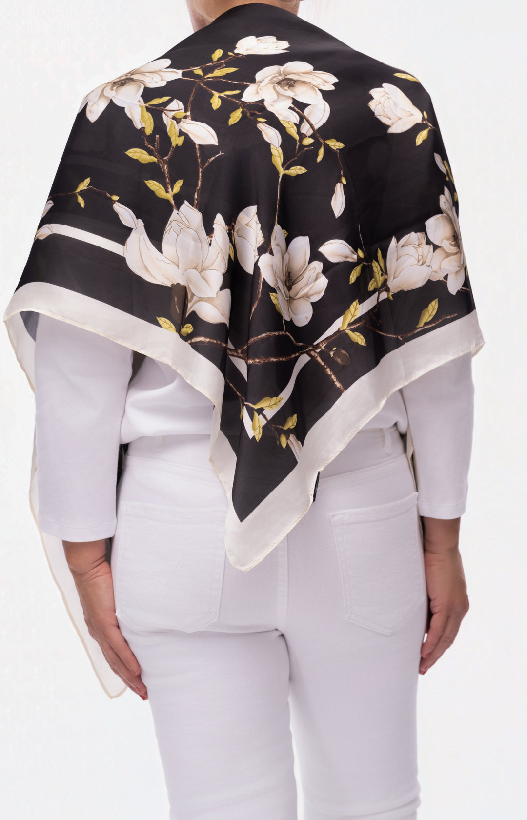 Parisian Whisper Scarf Top