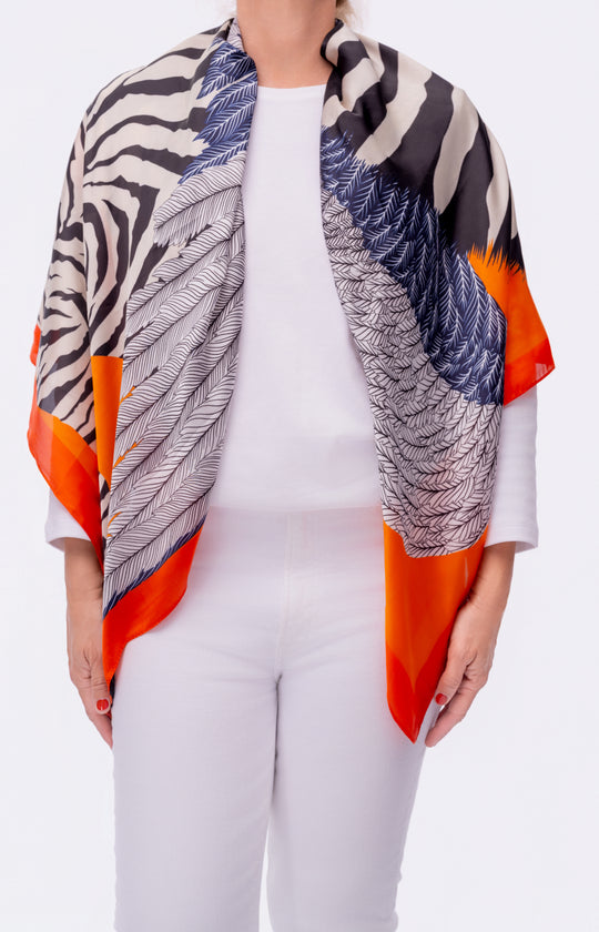 Safari Nights Scarf Top