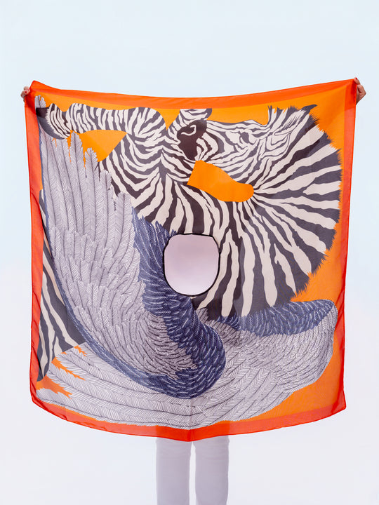 Safari Nights Scarf Top