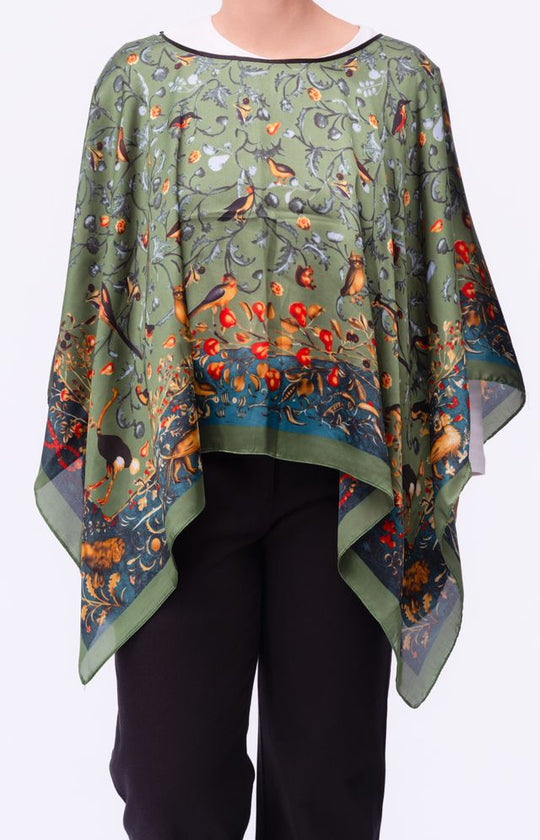 Songbird Garden Scarf Top
