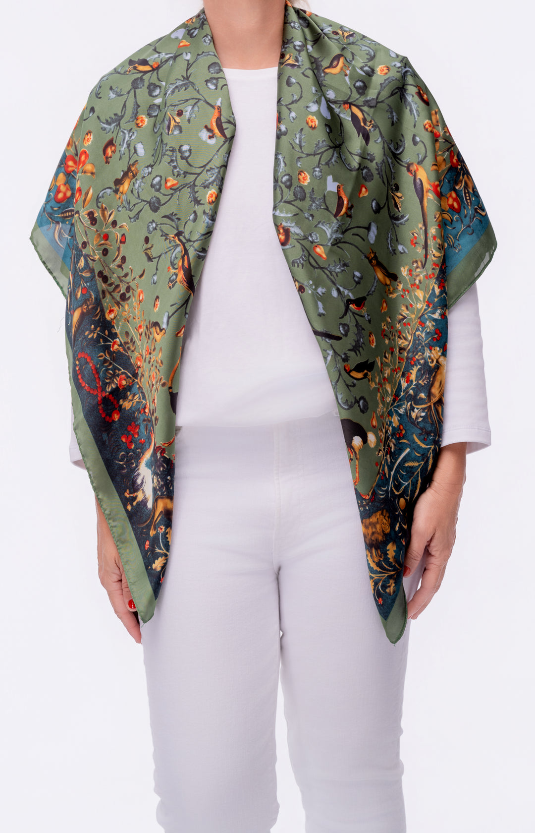 Songbird Garden Scarf Top